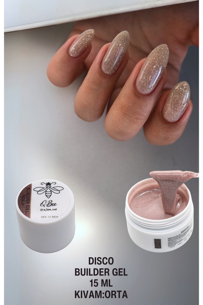 15ml Protez Tırnak Jeli Builder Gel Disco TPO&HEMA FREE