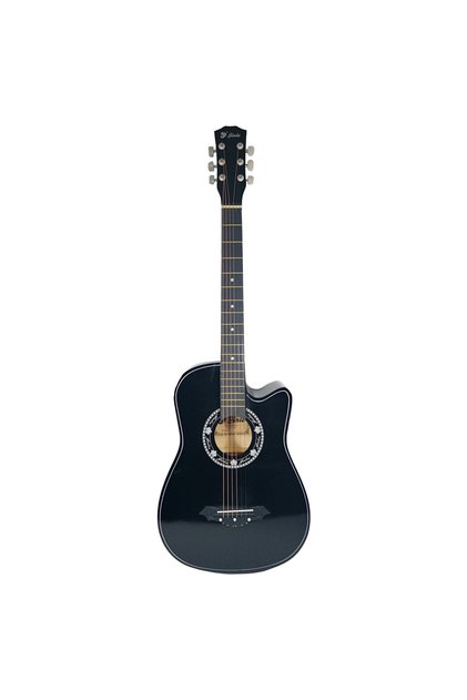 Chitara clasica din lemn 95 cm, Cutaway Country Black