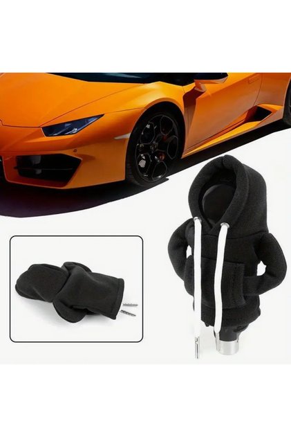 1Pcs Very Stylish Black Color Car Gear Shift Outfit / Hoodie Gear Shift Case