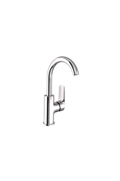 Bathroom Tandem Swivel Spout Sink Faucet