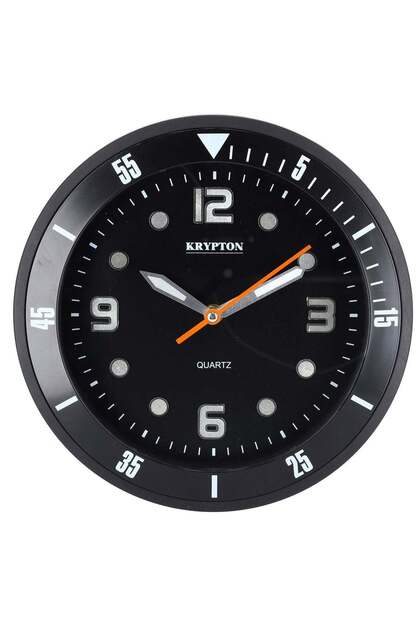 Large Round Wall Clock - Modern Design, Easy To Read Decorative Clock For Living Room & Bedroom