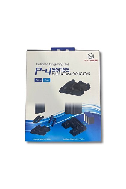 YUES Ps4 Multi Fonksiyonel Stand Fanlı Oyun Stand Şarj Standı (PS4