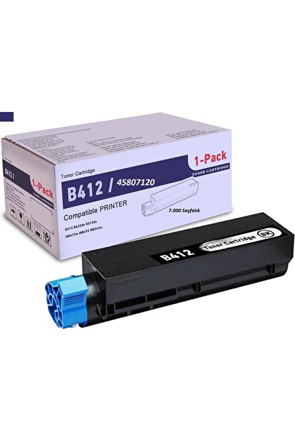 OKI B412/Oki B432 Oki B432dn Yazıcı Uyumlu Çipli Muadil Toner