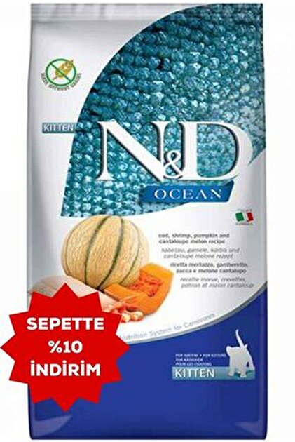 N & D Nd Ocean Kitten Morina Balığı Karides Balkabağı Kavun Yavru