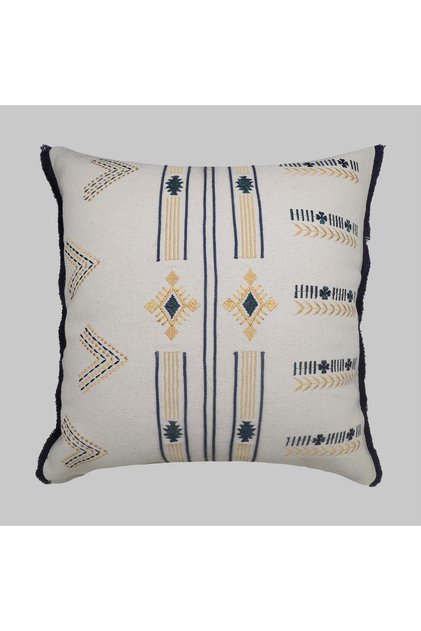 Shaw Decorative Throw Pillow 45*45 cm Ecru