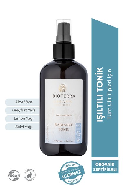 Organic Radiance Tonic 250 Ml, Radiance Tonic