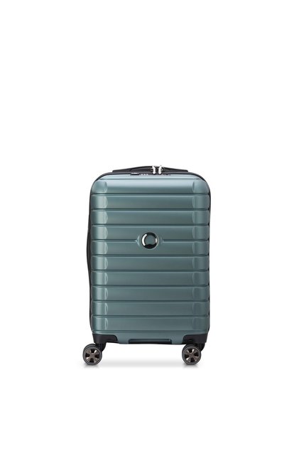 Helium Shadow 5.0 60cm Hardcase Expandable 4 Double Wheel Cabin Luggage Trolley Green