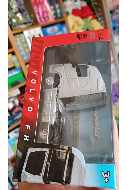 OYUNCAKSAHİLİ VOLVO FH METAL TIR KAFASI KONTEYNER TAŞIYICI 9.4 CM
