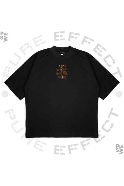 Unisex Oversize Anti Social Social Club Cactus Printed Boxy Fit Thick Fabric (240Gsm) T-Shirt