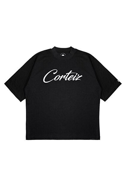 PURE EFFECT Unisex Oversize Corteiz V2 Baskili Baskılı Boxy Fit