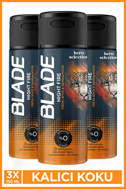 Blade Hero Selection Serisi Night Fire Erkek Alüminyumsuz
