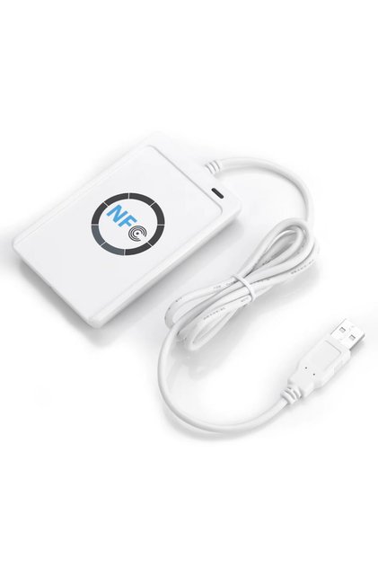 ACR122U 13.56Mhz Rfid Okuyucu Yazıcı Usb Kopyalayıcı Nfc Manyetik Kart Anahtarlık Etiket Okuyucu