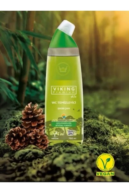 2'li Viking Premium 750 ml WC Temizleyici Şeker Çamı