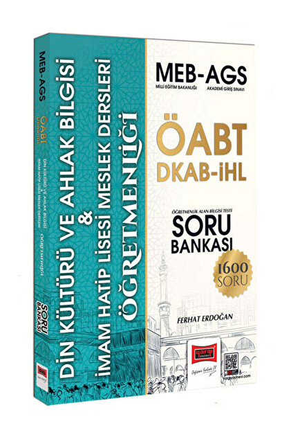 Yargı Yayınları MEB-AGS ÖABT DKAB-İHL Din Kültürü ve Ahlak Bilgisi