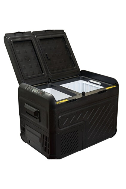 Genos ARAÇ BUZDOLABI ÇİFT KAPAKLI 12V-24V-220V 45LT - Fiyatı