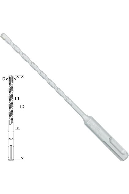 SDS-Plus-1 Matkap Uç 5x100x160mm Taş Beton
