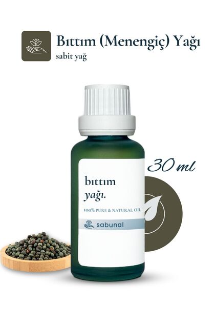 Bıttım Oil 30 ml - Cold Pressed Natural Care Oil for Hair and Skin
