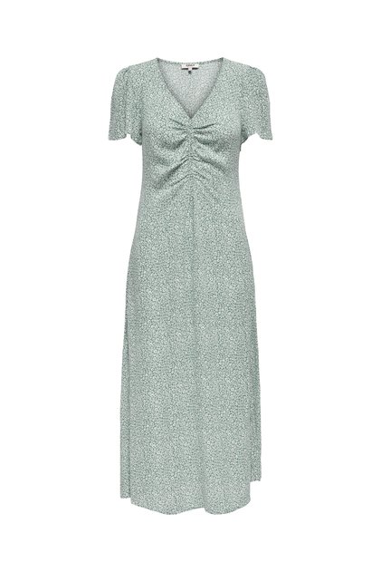 Onlancona Ss V-Neck Dress Moch Wvn