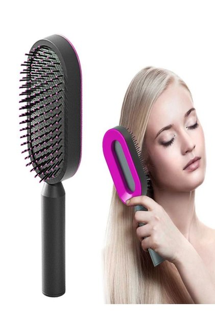 Elastic Airbag Massage Comb Comfortable to Use, Easy to Clean Hair Brush for Wet and Dry Hair