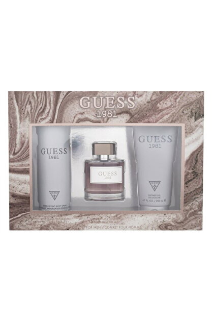 1981 Set For Men</DNTCTMS>-- 100 ml أو دو تواليت - 200 مل جل استحمام - 170 جرام بخاخ للجسم