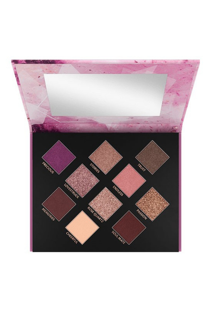 Cosmetics Crystallized Rose Quartz Eyeshadow Palette 10 Renkli göz fari far palet