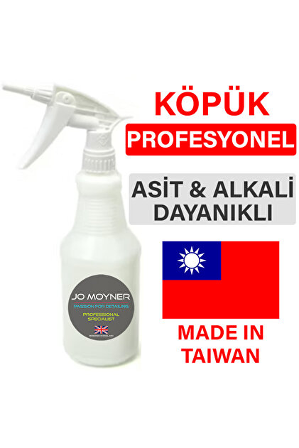 Jo Moyner Profesyonel Kimyasala Dayanıklı Sprey Şişe 750ml. Köpük