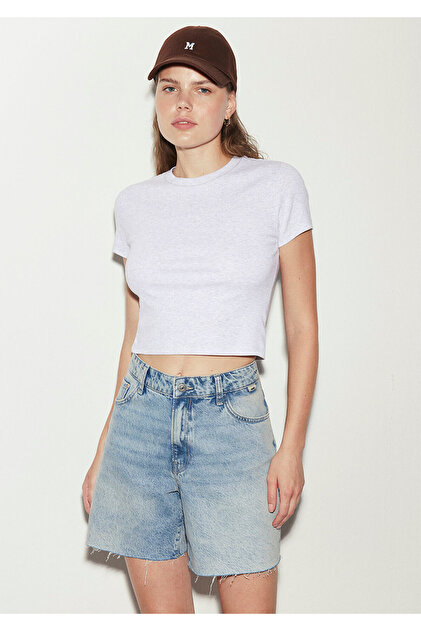 Mavi Lidia All Blue Vintage Açık Mavi Jean Şort 1410145-87089