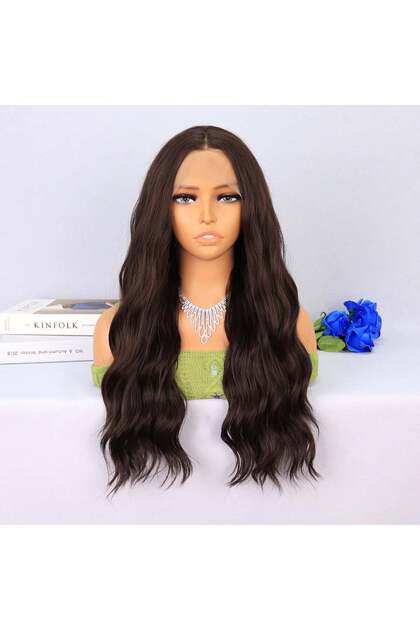 Dark Brown Daal Tulle Wig