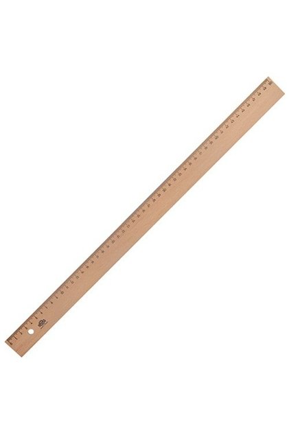 Riglă din lemn neîntărită 50 cm 00048