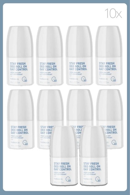 Antı-perspırant Day Control Deo Roll On 50 ml 10 Adet