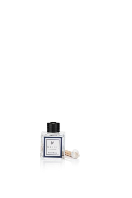 50 ml Kare Şişe Yasemin Sandal Bambu Çubuklu Oda Kokusu