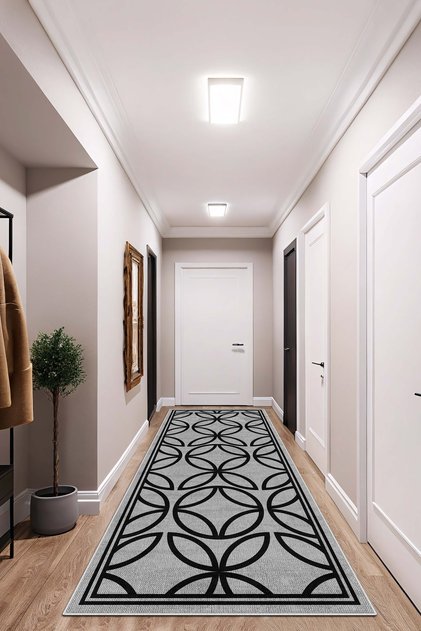 Machine Washable Non-Slip Sole Stain Resistant Kitchen Rug Living Room Rug and Runner Rug