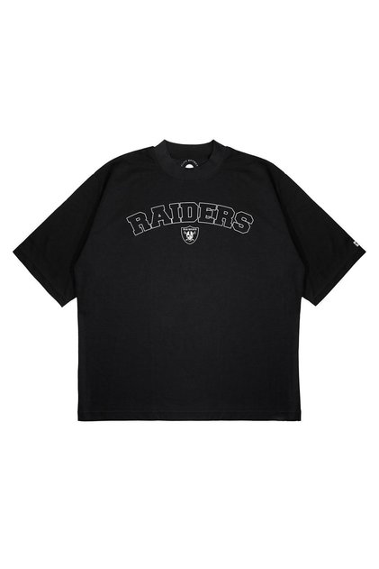 Unisex Oversize Raiders Printed Boxy Fit Thick Fabric T-Shirt