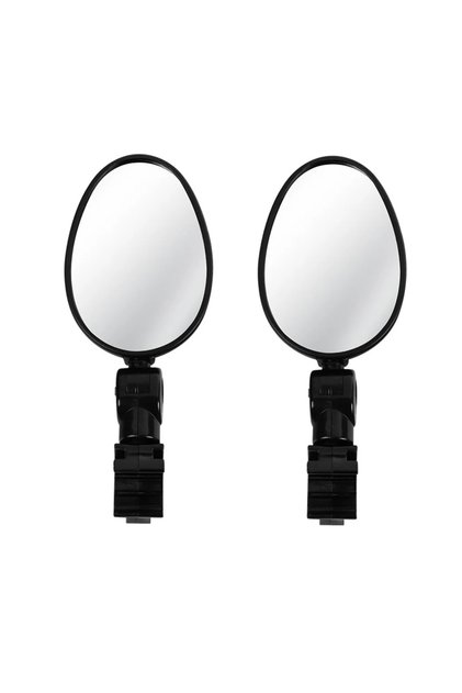2PCS Bicycle Rearview Mirror 360 Rotate Adjustable Bike Rear View Mirror Wide-Angle Road Cycling Han