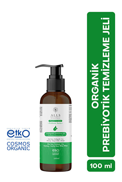 Alls Biocosmetics Organik Prebiyotik Temizleme Jeli 200 ml