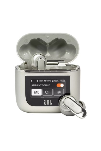 JBL Tour Pro 2 True Wireless Earbuds with Active Noise Cancelling and 30-Hour Playtime – Champagne