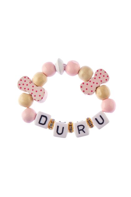 Sahi Aksesuar Wooden Beaded Baby/Child Bracelet 04