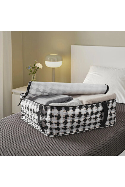 IKEA Fermuarlı Hurç 55x49x19 Cm Saklama Kutusu Hurc - Fiyatı