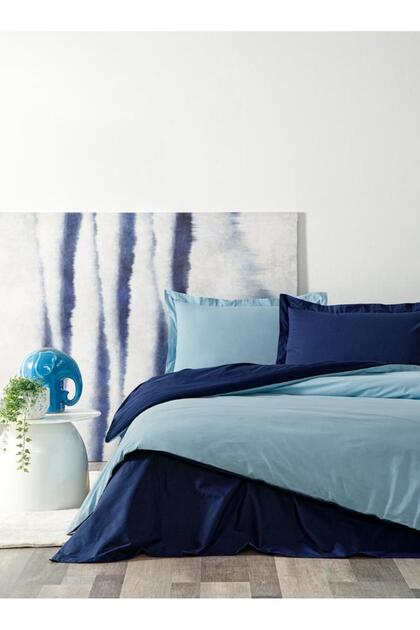 Double Ranforce Duvet Cover Set Colormix Plain