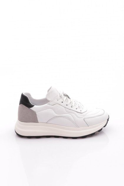 Erkek Sneaker Ayakakbı Hakiki Deri Beyaz 8210310106