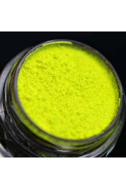 Pigment PK87 Neon (galben acid neon) pentru machiaj KAJOL Beauty, 1g