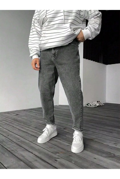 Ανδρικό Boyfriend Fit τζιν τζιν παντελόνι