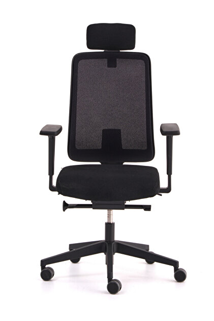 NURUS MOU Pro Front Tilt Başlıklı Çalışma Sandalyesi - Siyah