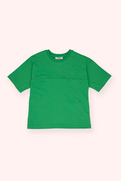 Boy's Striped 2-Piece Green T-Shirt