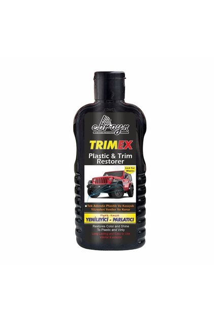 Trimex Plastik - Kauçuk Yenileyici - Parlatıcı - Koruyucu 200 ml