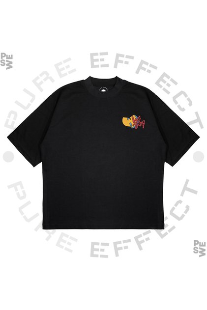 Unisex Oversize Wu-Tang Tv Printed Boxy Fit Thick Fabric (240Gsm) T-Shirt