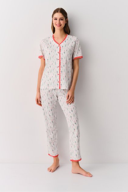Tiny Gömlek Yaka Pijama Takımı
