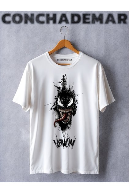 Venom Printed Oversize T-Shirt