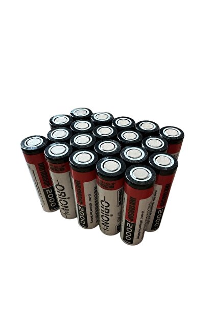 Orion 10 ADET 18650p 3.7v 2000mah 15c Şarj Edilebilir Pil - Fiyatı