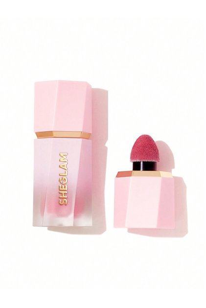 Makeup - Liquid Blush Matte - Waterproof Gel-Cream Blush with Sponge